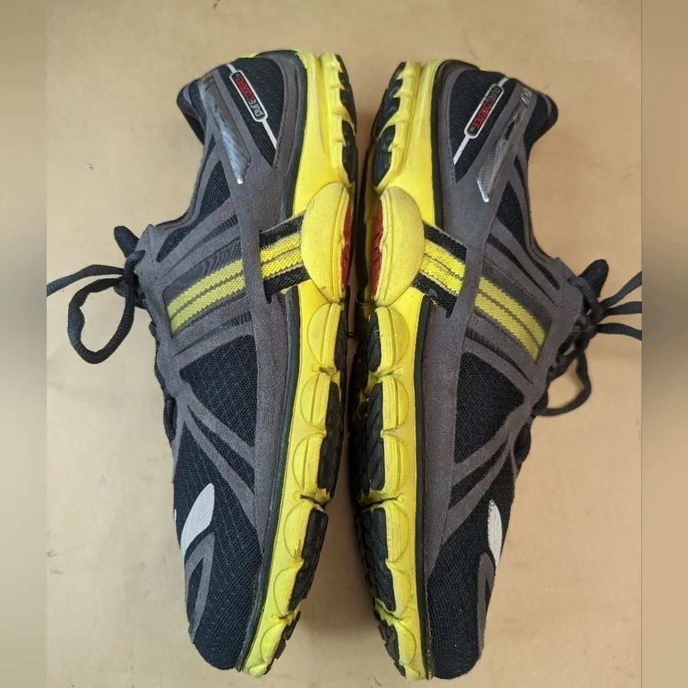 Brooks Running Shoes Men's 12.5 Medium D Pure Cadence 2 Black Yellow 1101401D671